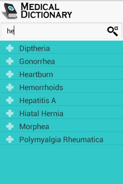 Medical Dictionary - Preview 4