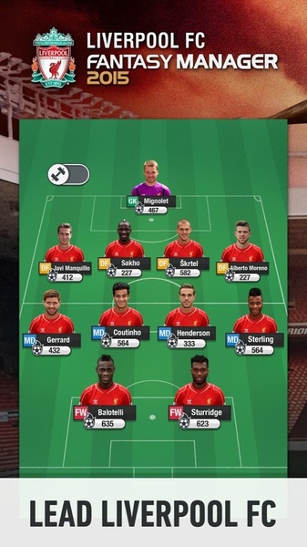Liverpool FC Fantasy Manager15 - Preview 4