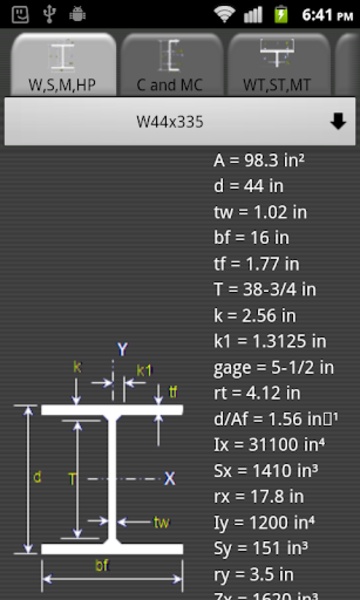 AISC Steel Table - Preview 7