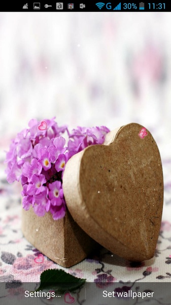 Love Flowers Live Wallpaper - Preview 4