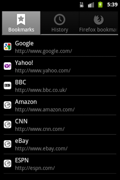 Zirco Browser - Preview 1