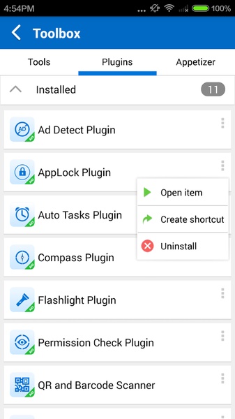 AppLock Plugin - Preview 7