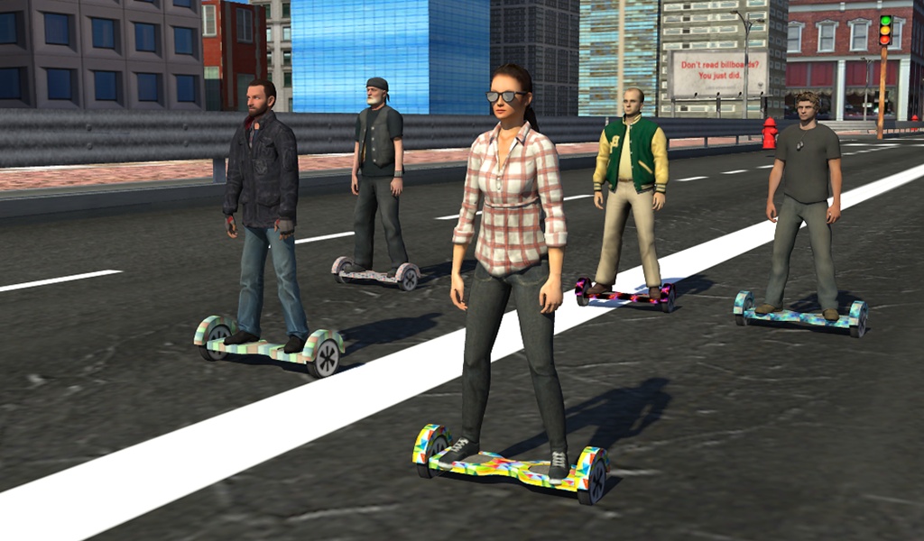 HoverBoard Rider Extreme Race - Preview 5