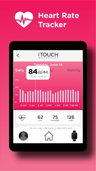 Itouch wearables online app