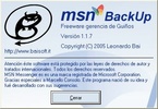 MSN Backup screenshot 2