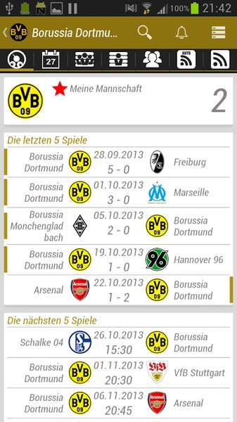 Borussia Dortmund BVB App - Preview 4