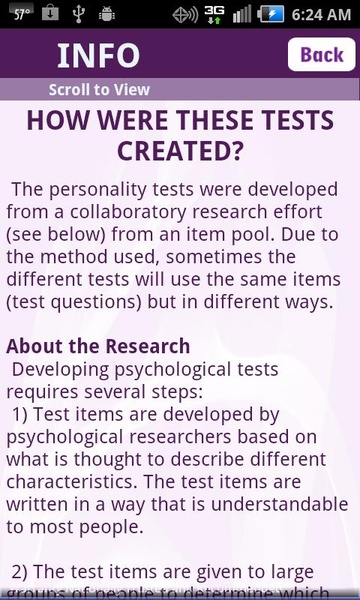 Know Yourself Personality Test - Preview 2