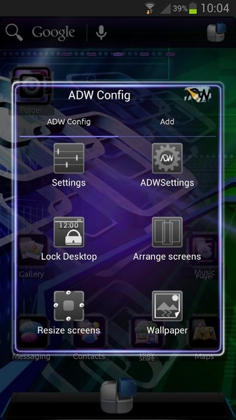 ADW Tech Theme - Preview 4