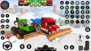 Snow Excavator Truck Games 3D screenshot 12
