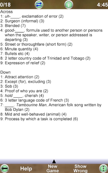 Crossword Unlimited - Preview 4