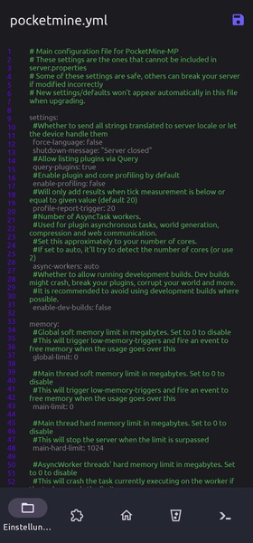 PocketServer - Preview 5