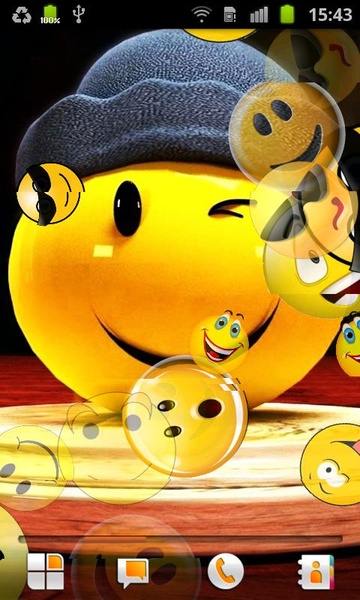 Smiley Live Wallpaper - Preview 2