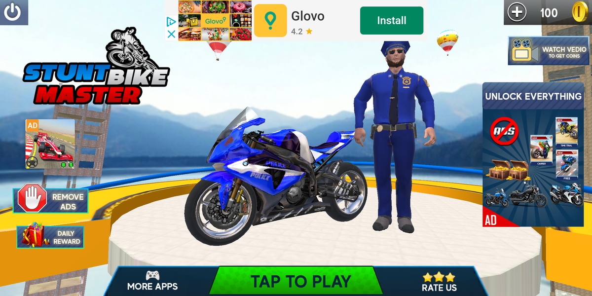 Police Bike Stunts Games - Preview 15