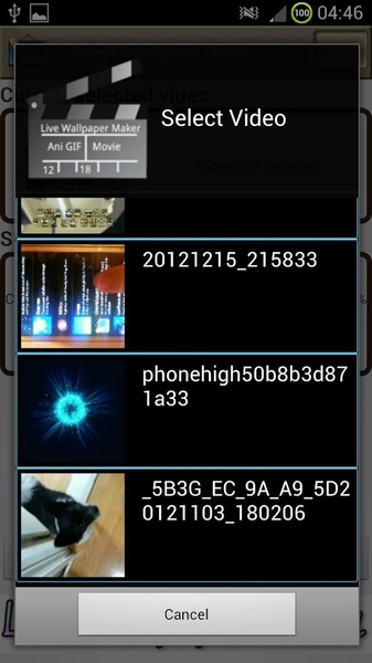Video Livewallpaper Maker - Preview 4