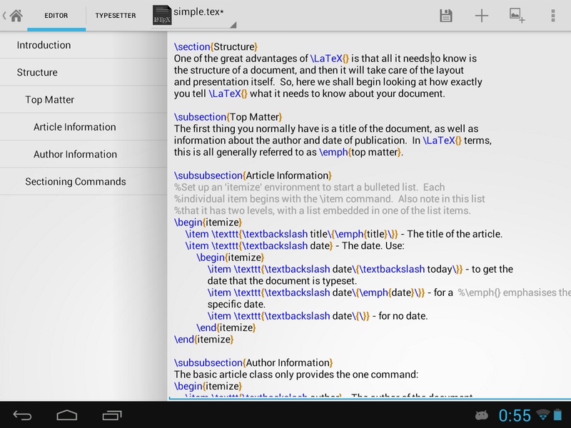 LaTeX Editor - Preview 3