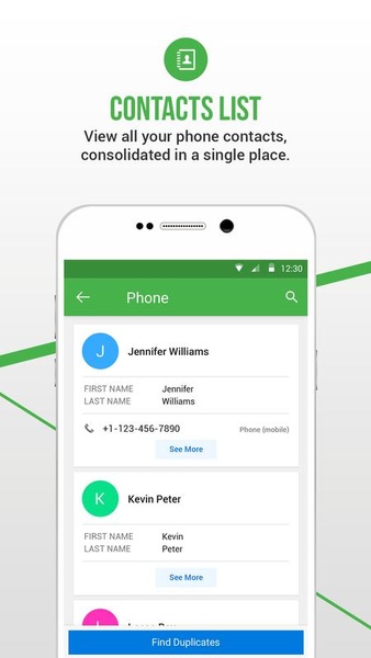 Duplicate Contacts Fixer and Remover - Preview 3