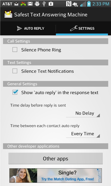 Safest Text Answering Machine - Preview 3