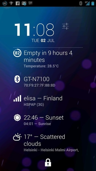Dashclock Bluetooth Extension - Preview 2