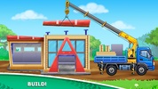 Kids truck games Build a house screenshot 3
