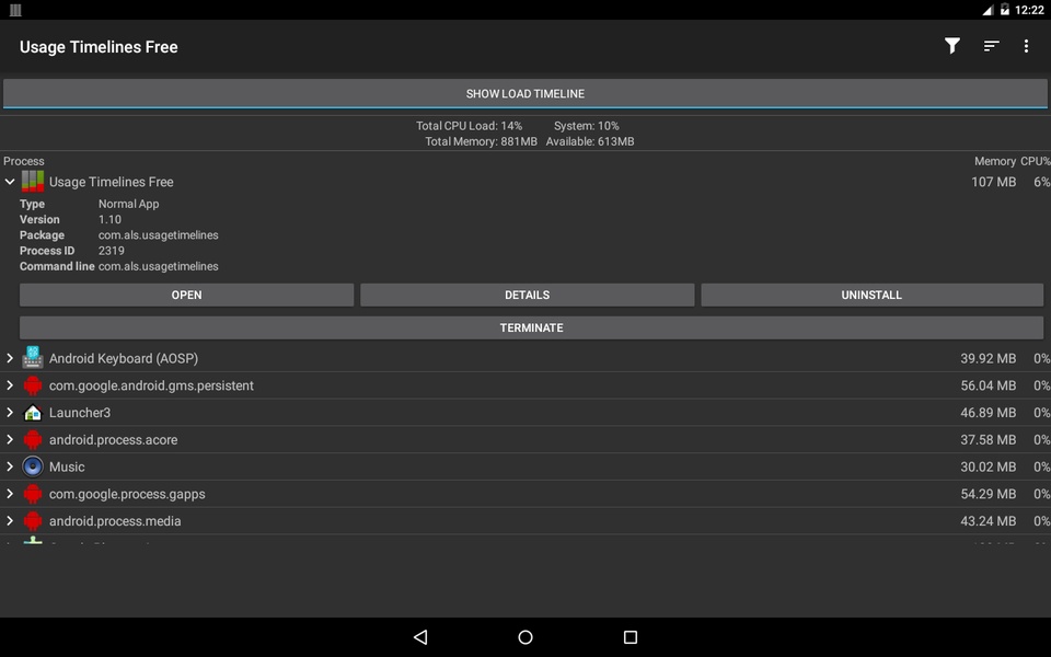 Usage Timelines Free - Preview 3