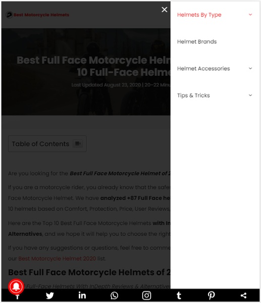 Motorcycle Helmet App - Preview 2