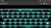 Emoji Keyboard DuskGreen Theme screenshot 2