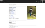 WikiSpecies screenshot 2