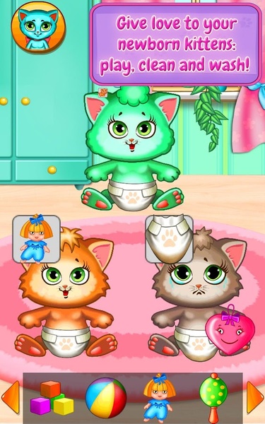 My Fluffy Newborn Kitty Cat - Preview 2