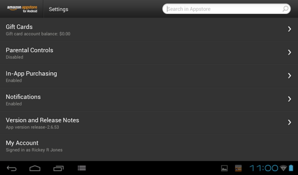 Amazon AppStore - Preview 11
