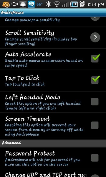 AndroMouse Lite - Preview 1