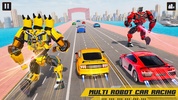 Wild Jackal Robot Transform Car War: Robot Games screenshot 5