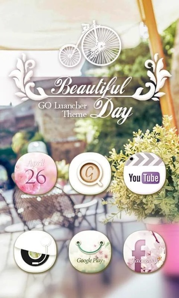 beautiful day GOLauncher EX Theme - Preview 6
