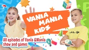 Vania Mania Kids Games & Video screenshot 5
