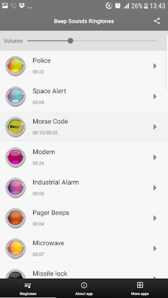 Beep Sounds Ringtones - Preview 3