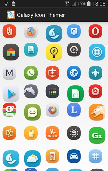 Galaxy Icon Themer - Preview 4