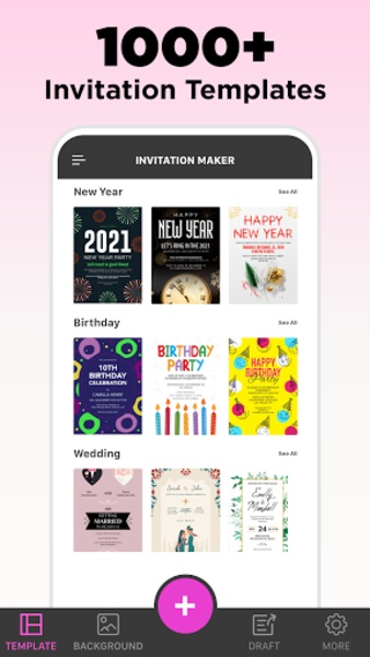 Invitation Card Maker & Design - Preview 6