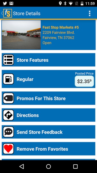 Fast Stop Markets App - Preview 3