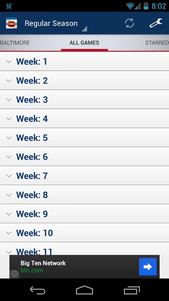 Football Schedule - Preview 7