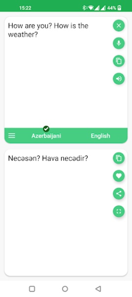 AZ <> EN Translator - Preview 4