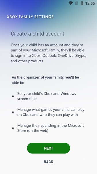 Xbox Family Settings - Preview 2
