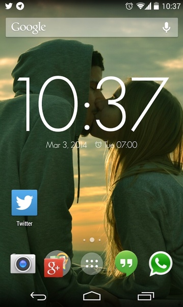 Google Now Launcher - Preview 3