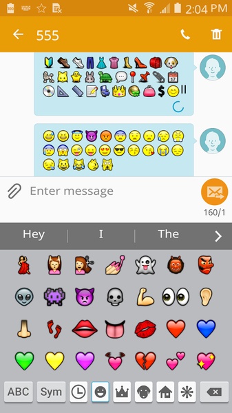 Emoji 1 Free Font Theme - Preview 3