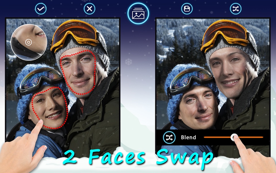 2 Faces Swap - Preview 1