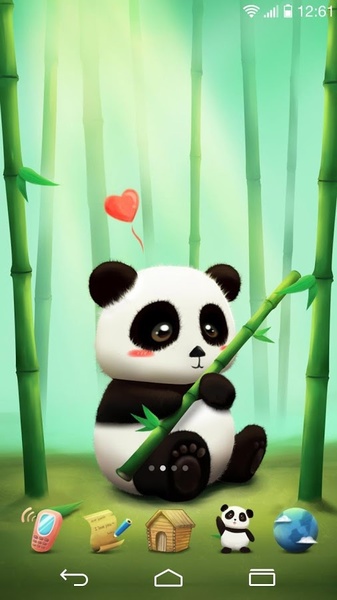Panda GOLauncher EX Theme - Preview 3