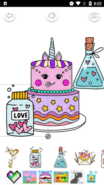 Colorir Glitter Jogo de Menina - Preview 5