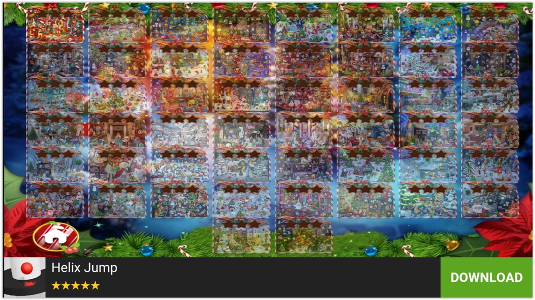 Hidden Objects Christmas Magic 2018 Holiday Puzzle - Preview 2