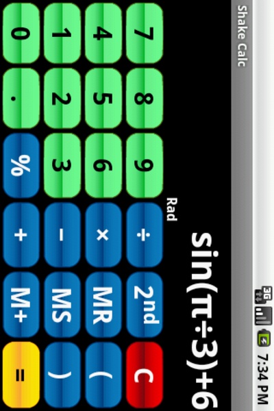 Shake Calc - Preview 2