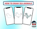 How To Draw Sea Animals screenshot 5