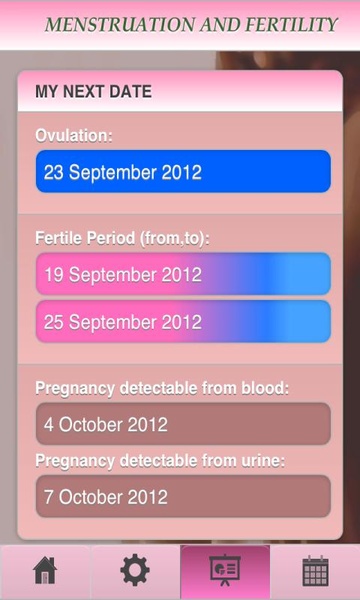 Menstruation Fertility Pro Lte - Preview 4
