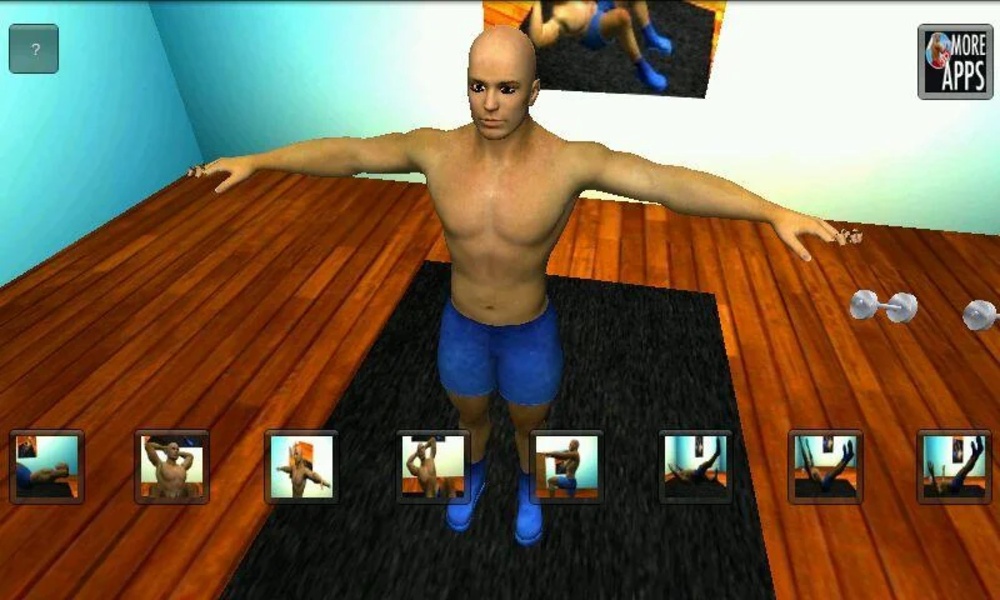 Flat Belly 3D Workout Sets - Preview 4